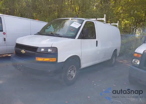 2020 Chevrolet Express Cargo Rwd 2500 Regular Wheelbase Wt from USA, damaged, VIN 1GCWGAFP2L1275206